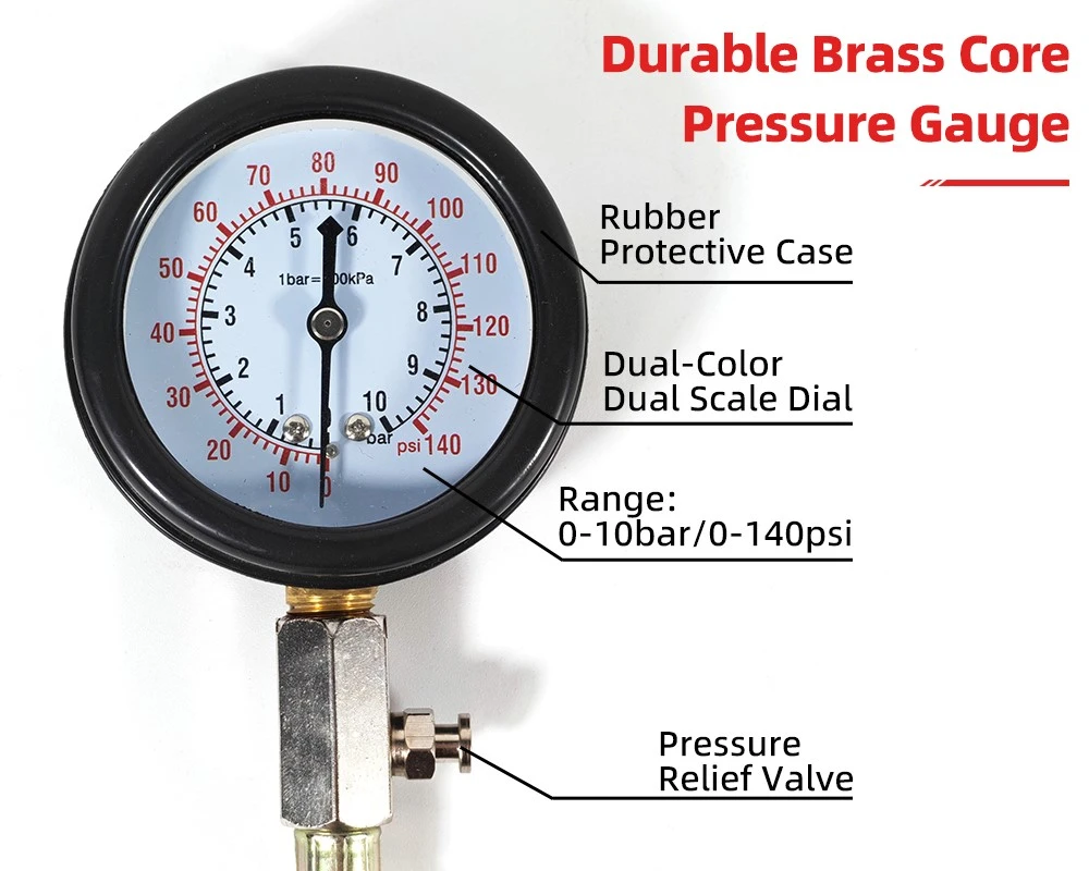 Engine Cylinder Oil Pressure Diagnostic Tester -2 Engine Cylinder Oil Pressure Diagnostic Tester -2